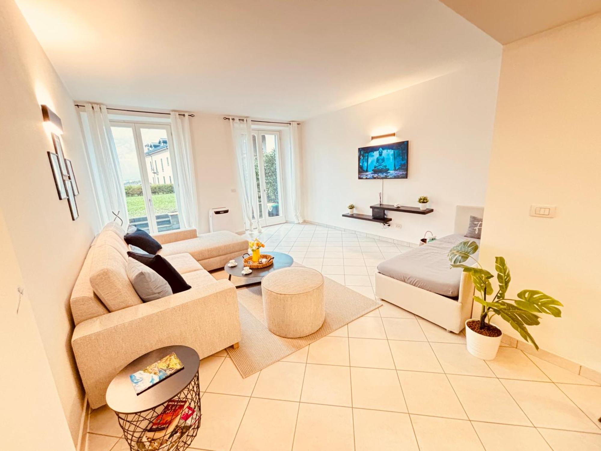 Lago Villa Zen - Apartment With Jacuzzi, Panoramic Views Lenno Exterior foto