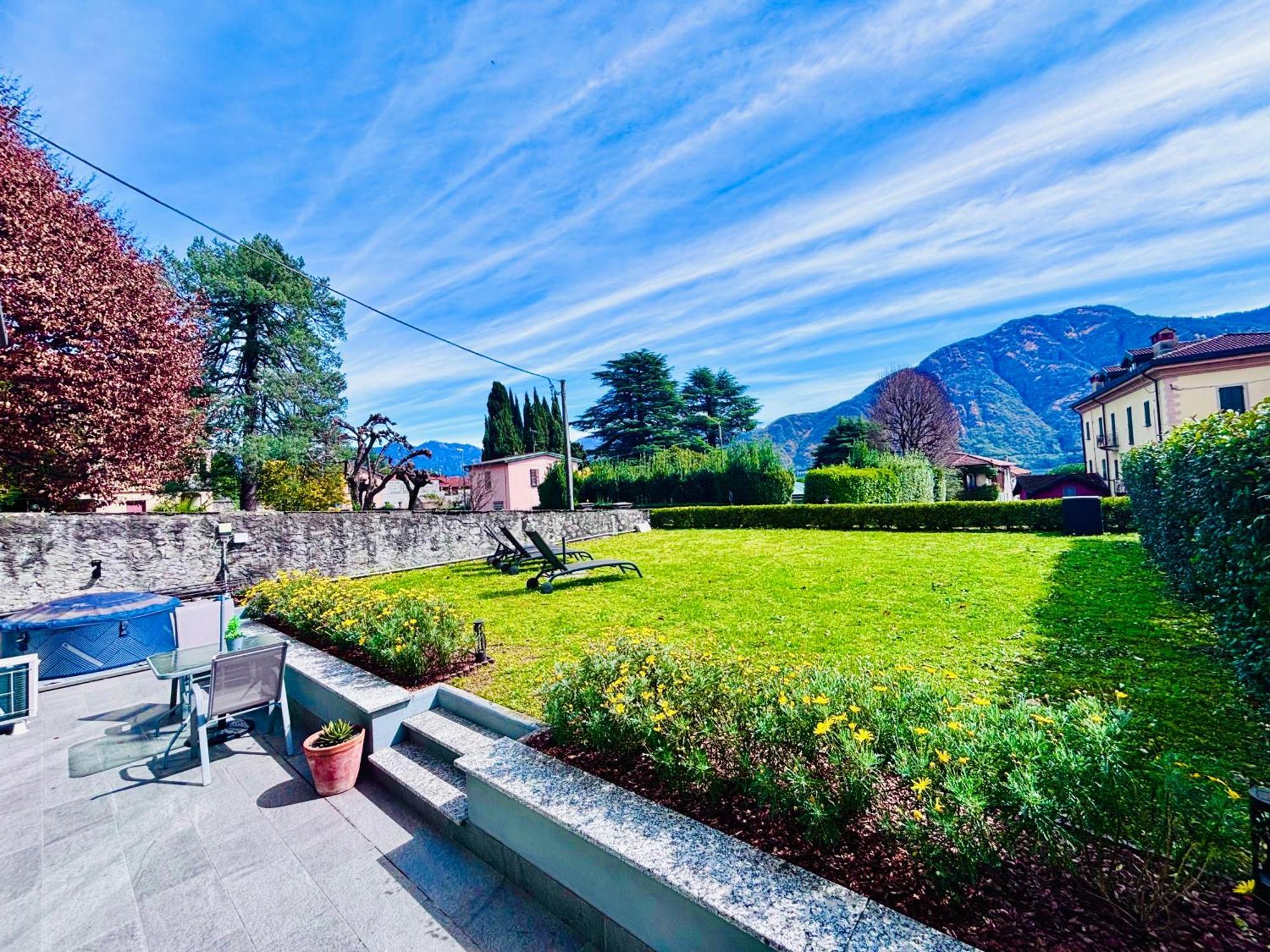 Lago Villa Zen - Apartment With Jacuzzi, Panoramic Views Lenno Exterior foto